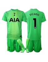 Tottenham Hotspur Guglielmo Vicario #1 Keeper Hjemmedraktsett Barn 2025-26 Korte ermer (+ bukser)